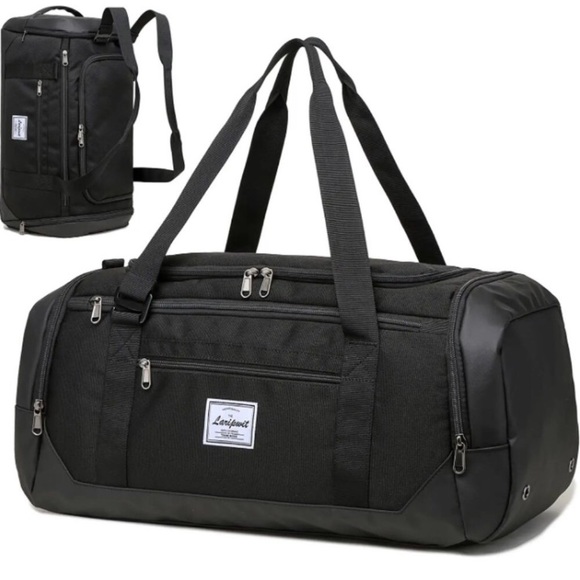 Travel Duffle Bag for men 40L Medium Sports Gym Bag with Wet Pocket